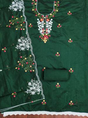women cotton blend unstitched dress material 2