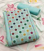 embroidered unstitched dress material