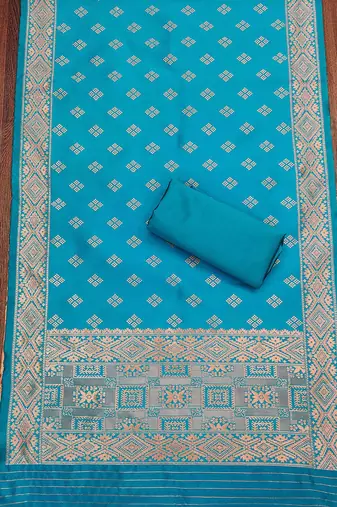 unstitched dress material