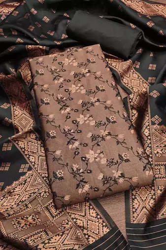 unstitched dress material