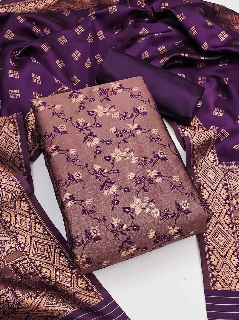 unstitched dress material