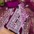 floral embroidered unstitched dress material