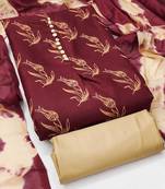 printed unstitched dress material