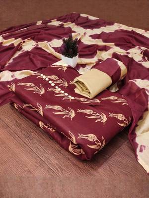 printed unstitched dress material 3