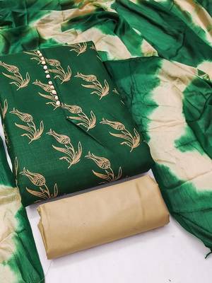printed unstitched dress material 1