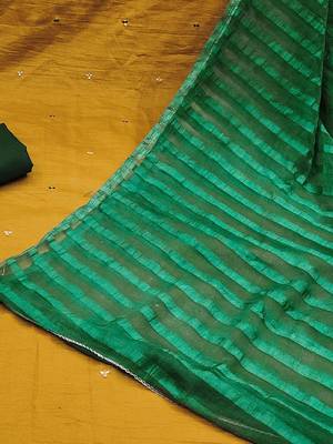 embroidered unstitched dress material 5