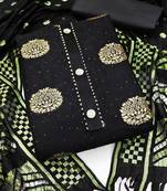 woven design unstitched dress material