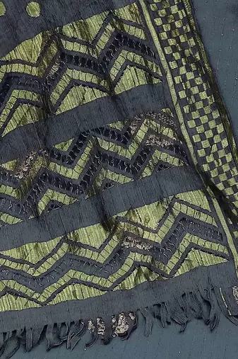 woven design unstitched dress material