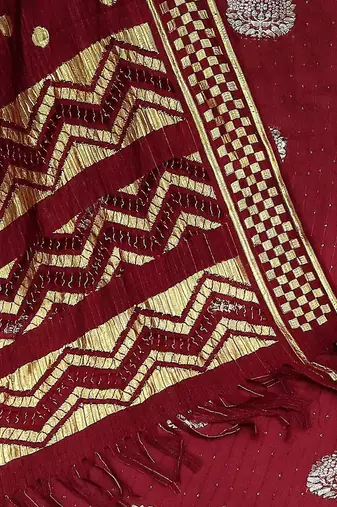 woven design unstitched dress material