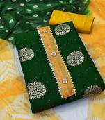 unstitched dress material