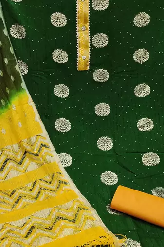 unstitched dress material