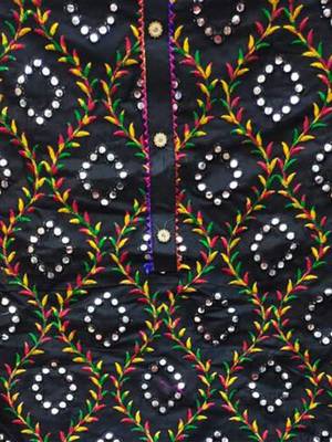embroidered cotton unstitched dress material 4