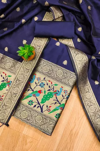 unstitched dress material