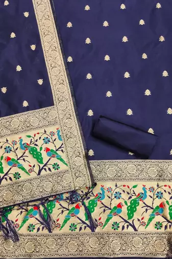unstitched dress material
