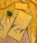 unstitched dress material