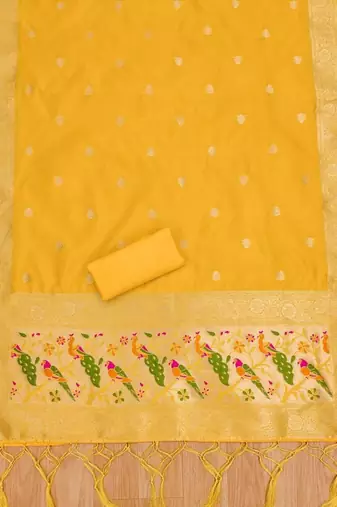 unstitched dress material