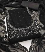 embroidered unstitched dress material