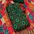 ethnic motif embroidered mirror work cotton unstitched dress material