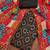 ethnic motif embroidered mirror work cotton unstitched dress material