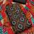 ethnic motif embroidered mirror work cotton unstitched dress material