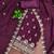 floral embroidered sequinned georgette unstitched dress material