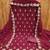 floral embroidered sequinned georgette unstitched dress material