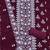 floral embroidered unstitched dress material