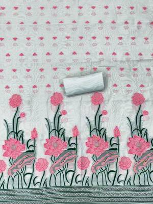 embroidered unstitched dress material 4