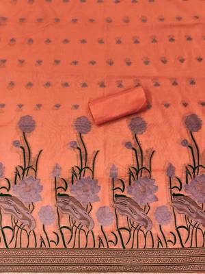 embroidered cotton unstitched dress material 4
