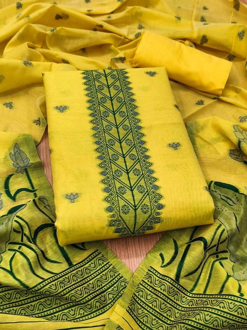 unstitched dress material