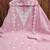 floral embroidered unstitched dress material