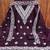 embroidered unstitched dress material