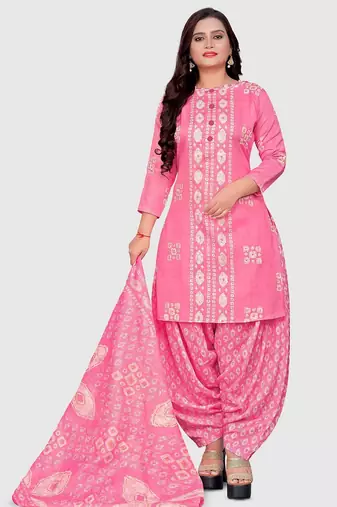 printed unstitched dress material