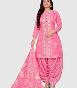printed unstitched dress material