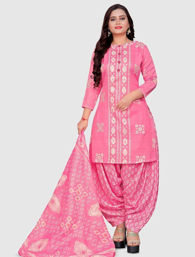 printed unstitched dress material