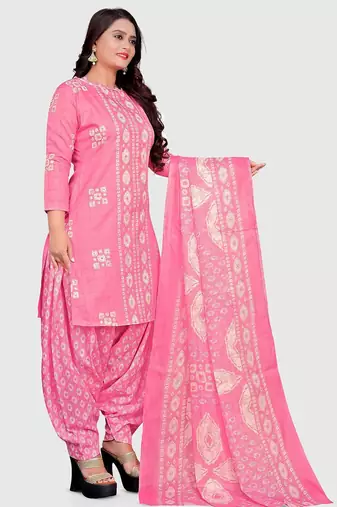 printed unstitched dress material