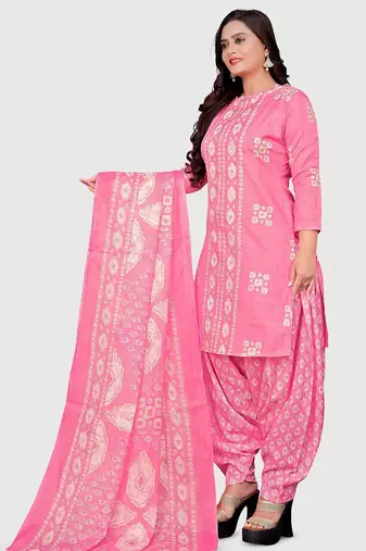 printed unstitched dress material