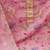 floral embroidered organza unstitched dress material
