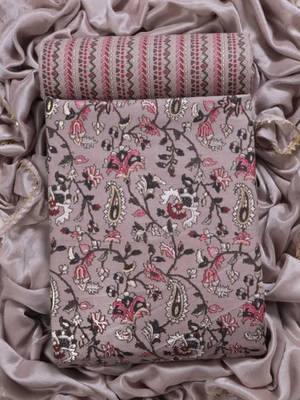 ethnic motif printed unstitched dress material 1