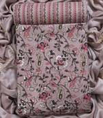 ethnic motif printed unstitched dress material