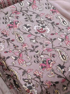 ethnic motif printed unstitched dress material 3