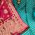blue & pink unstitched dress material