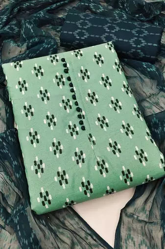 printed unstitched dress material