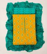 printed unstitched dress material