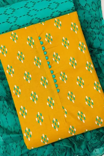 printed unstitched dress material