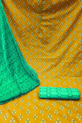 printed unstitched dress material