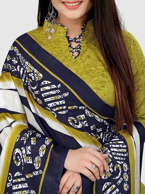 floral printed unstitched dress material 2