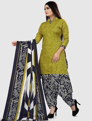 floral printed unstitched dress material 4