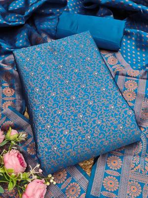 unstitched dress material 1