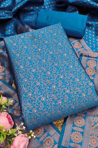 unstitched dress material